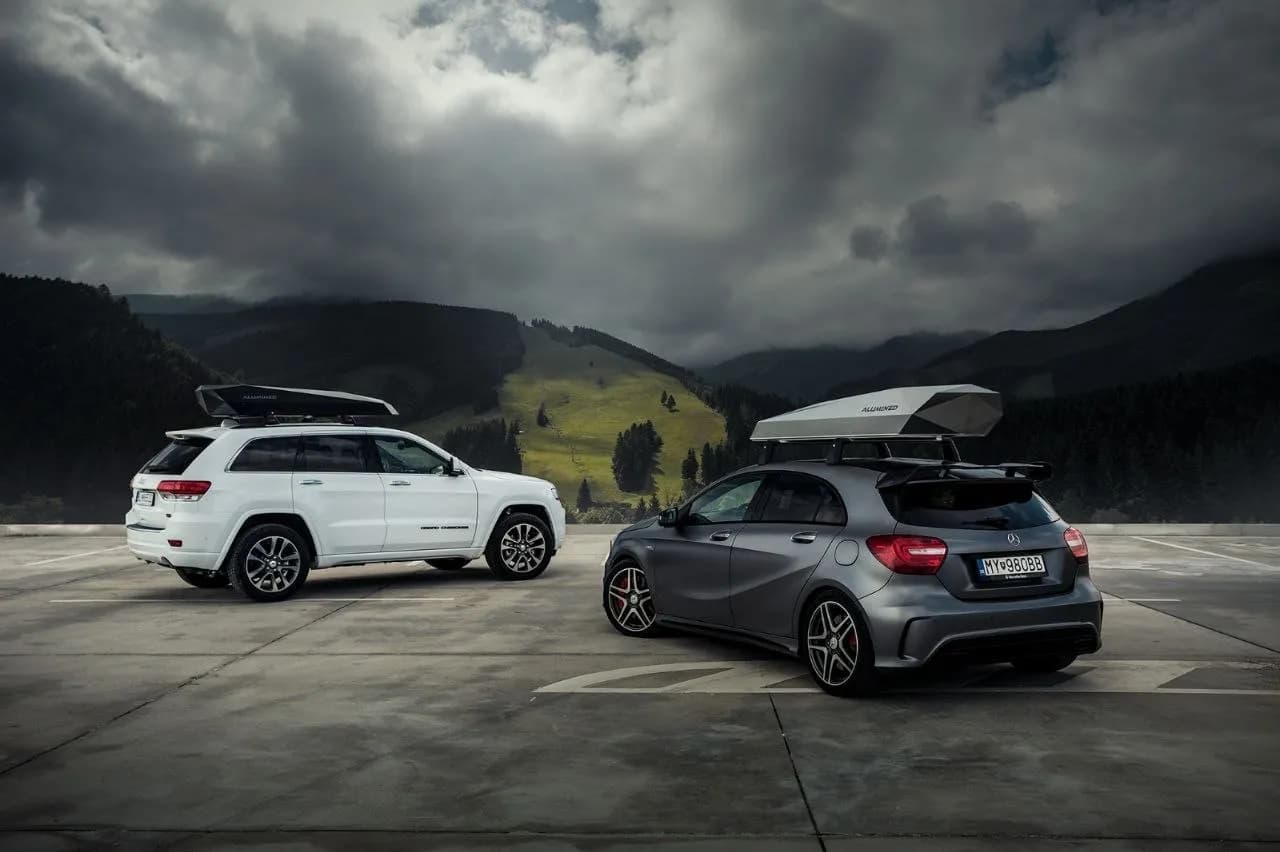 Alumined na Jeep a Mercedes AMG