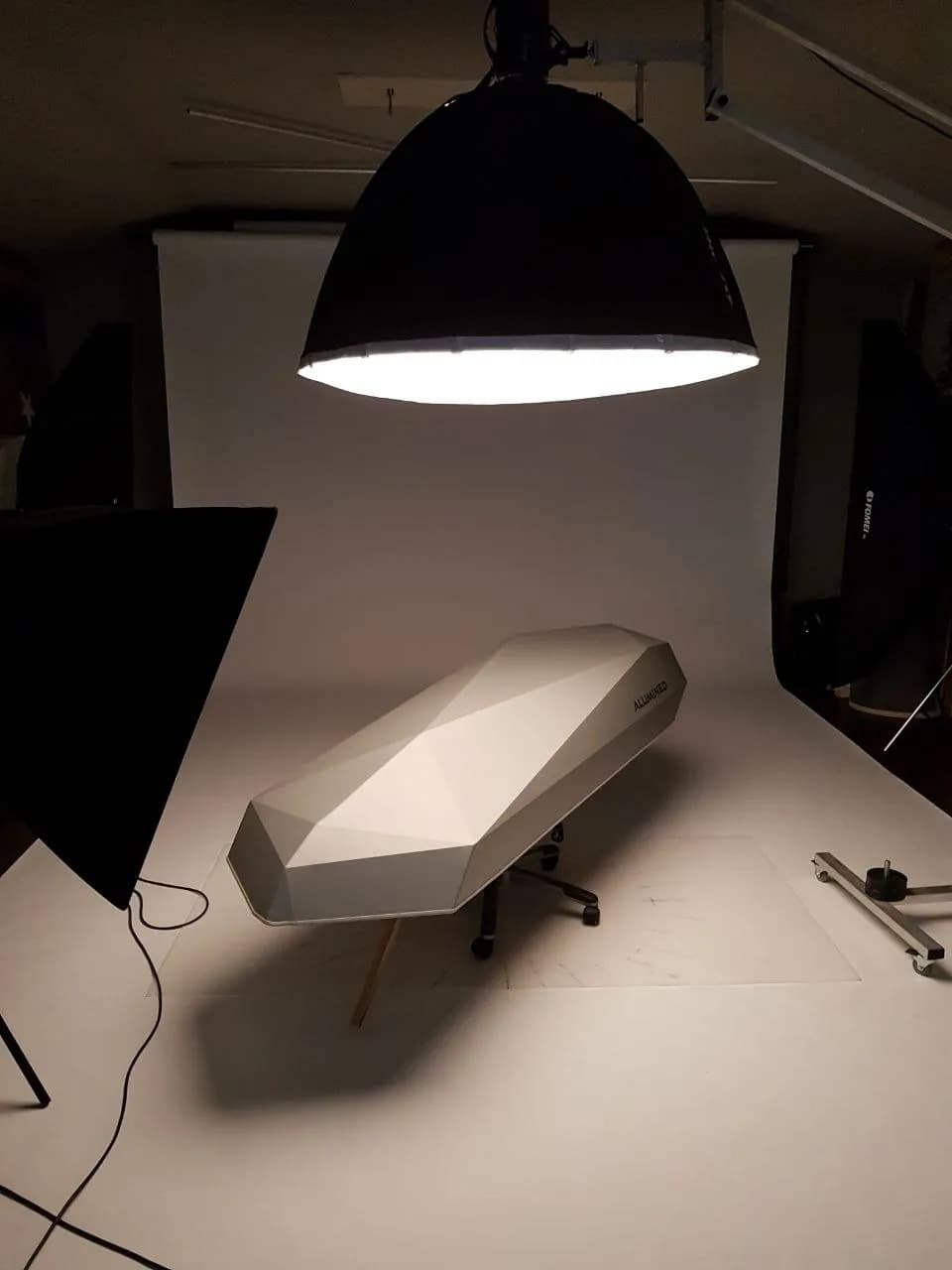 Alumined vo fotoštúdiu