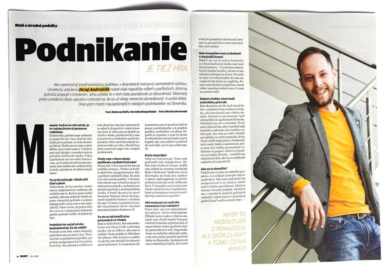 Podnikanie je tiež hra článok