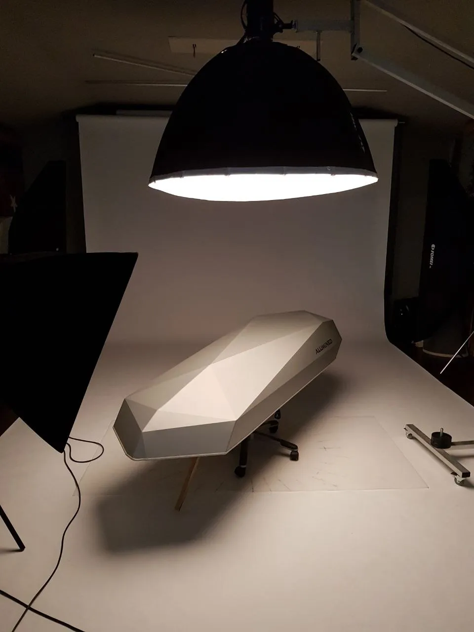 Alumined vo fotoštúdiu
