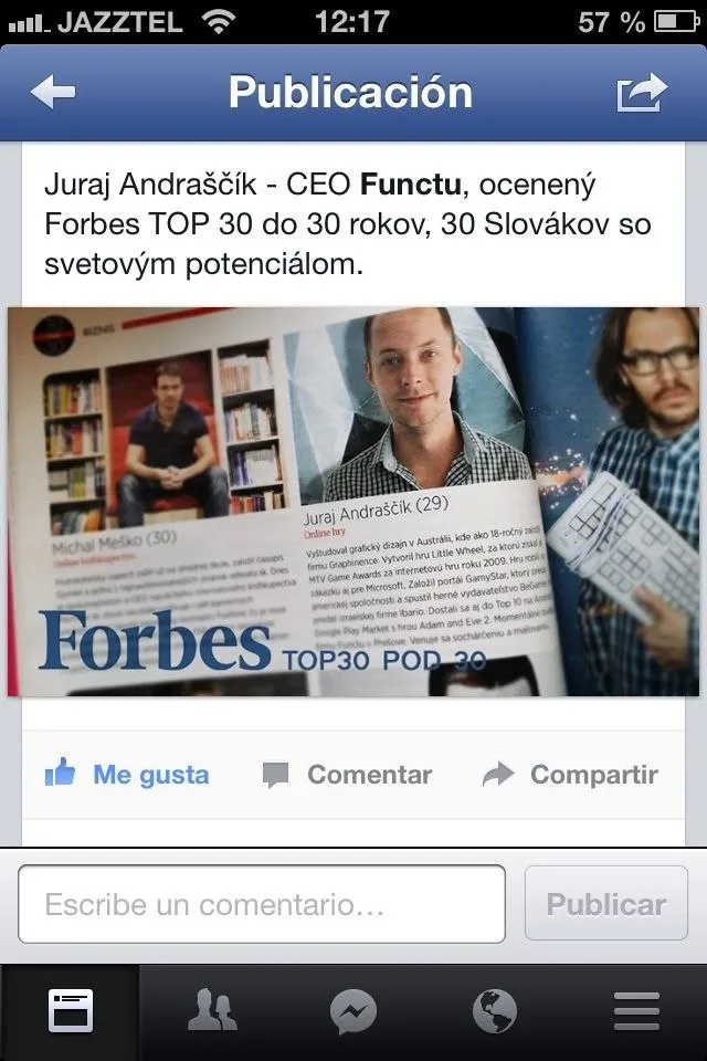 Forbes 30/30 Award
